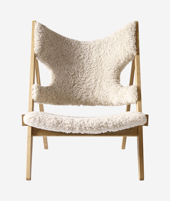 Knitting Lounge Chair Sheepskin - More Options
