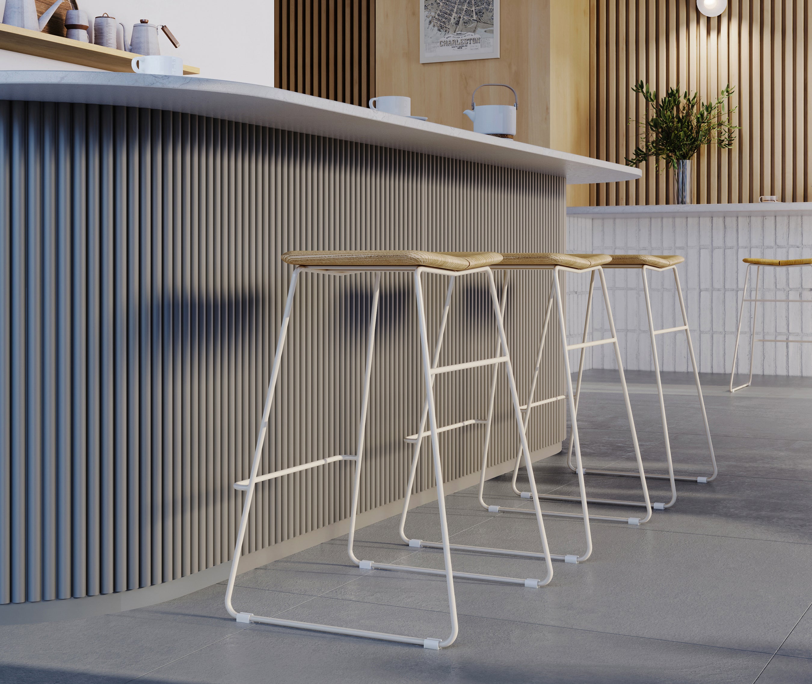 Aero Dining, Counter + Bar Stools Set/2 - More Options