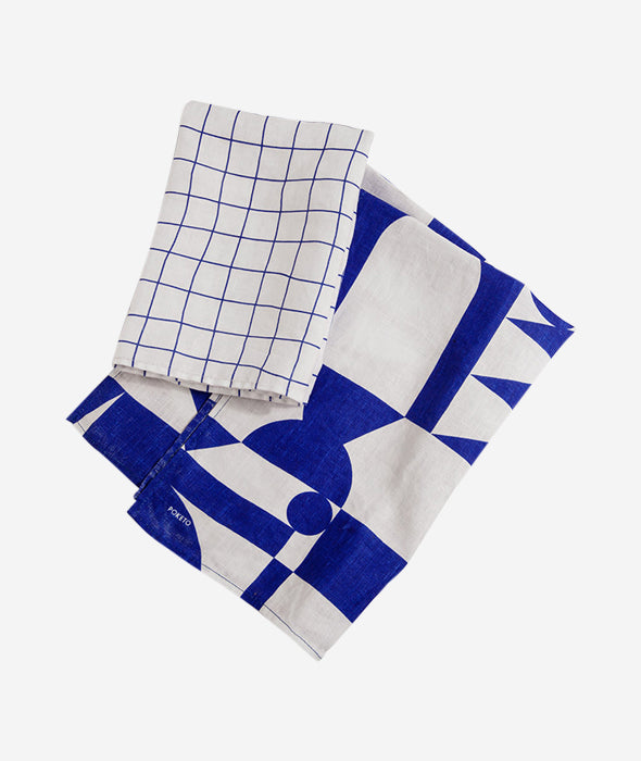 Linen Tea Towels Set of 2 Poketo - BEAM // Design Store