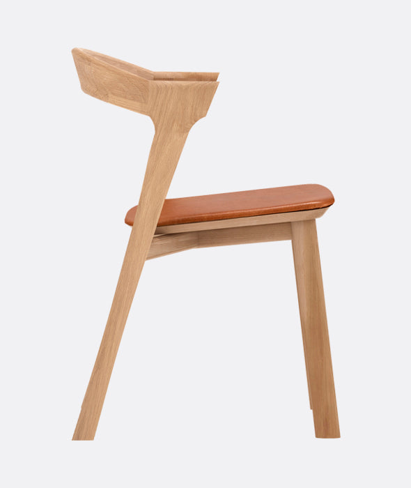Bok Dining Chairs Leather - 2 Colors Ethnicraft - BEAM // Design Store