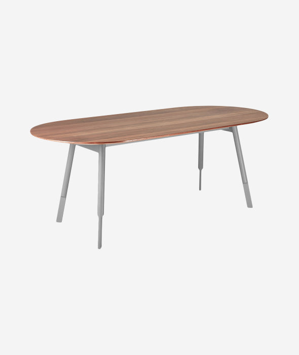 Bracket Dining Table Oval Gus* Modern - BEAM // Design Store