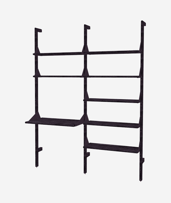 Branch 2 Shelving Unit with Desk - 3 Colors Gus* Modern - BEAM // Design Store