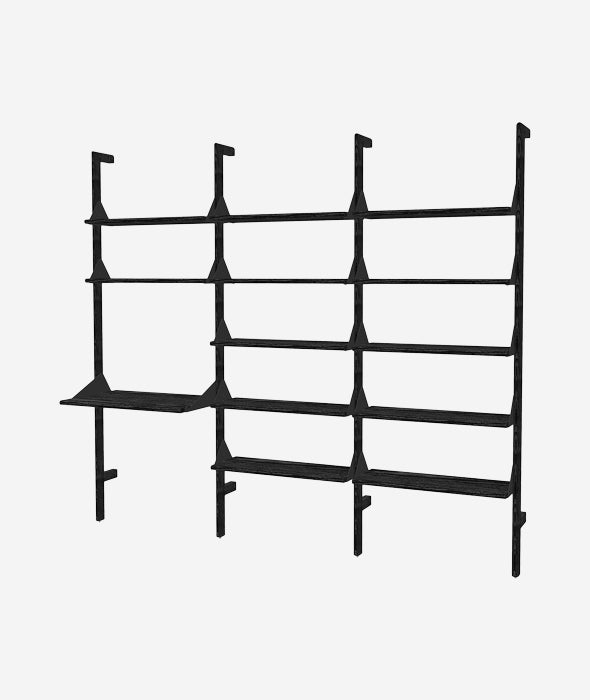 Branch 3 Shelving Unit with Desk - 3 Colors Gus* Modern - BEAM // Design Store