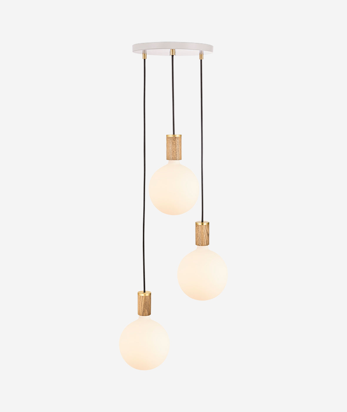 Triple Pendant Sphere IV Lamp - More Options