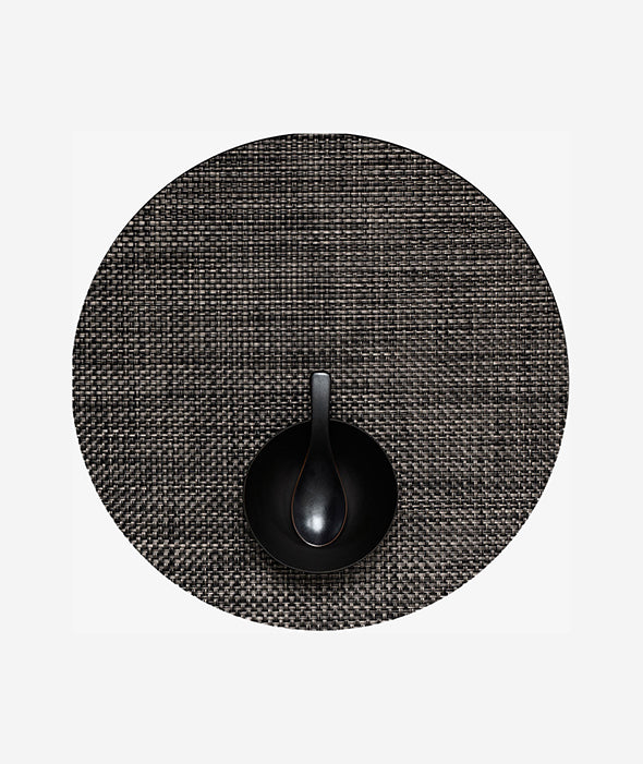 Basketweave Round Placemat Set/4 - More Options