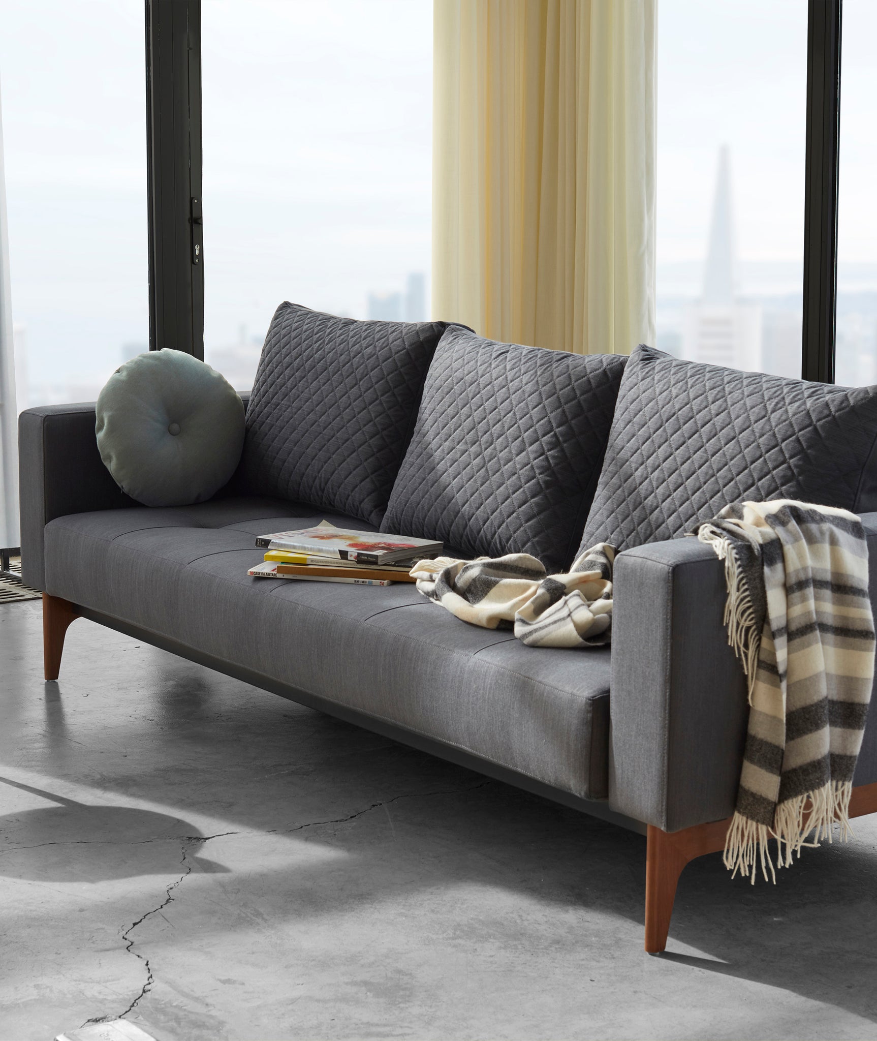Cassius Quilt Deluxe Sleeper Sofa - 3 Colors Innovation Living - BEAM // Design Store