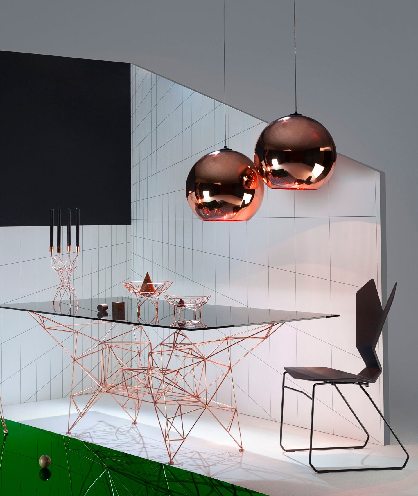 Copper Pendant Lamp - 3 Sizes Tom Dixon - BEAM // Design Store