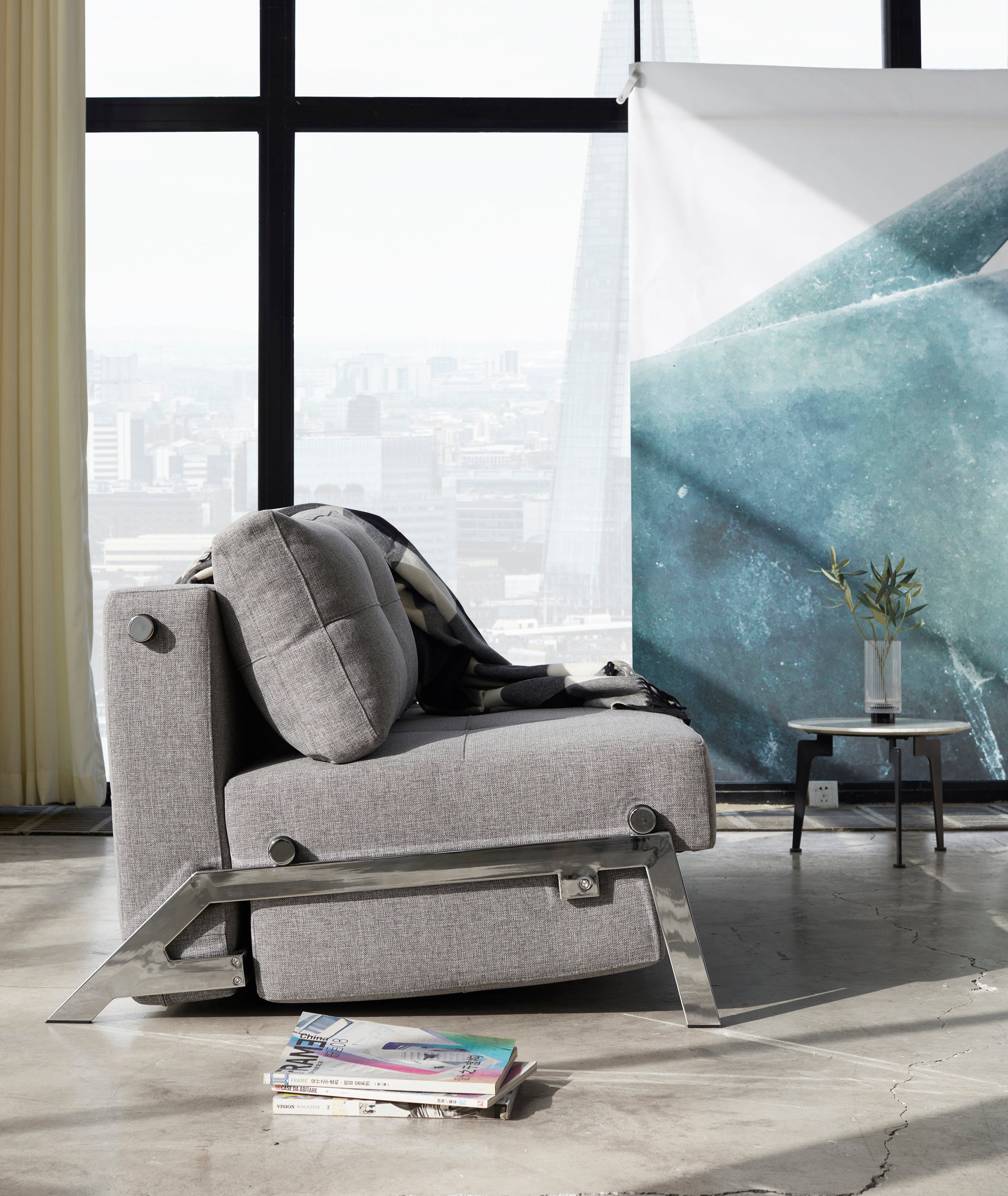 Cubed Deluxe Armless Sleeper Sofa - More Colors Innovation Living - BEAM // Design Store