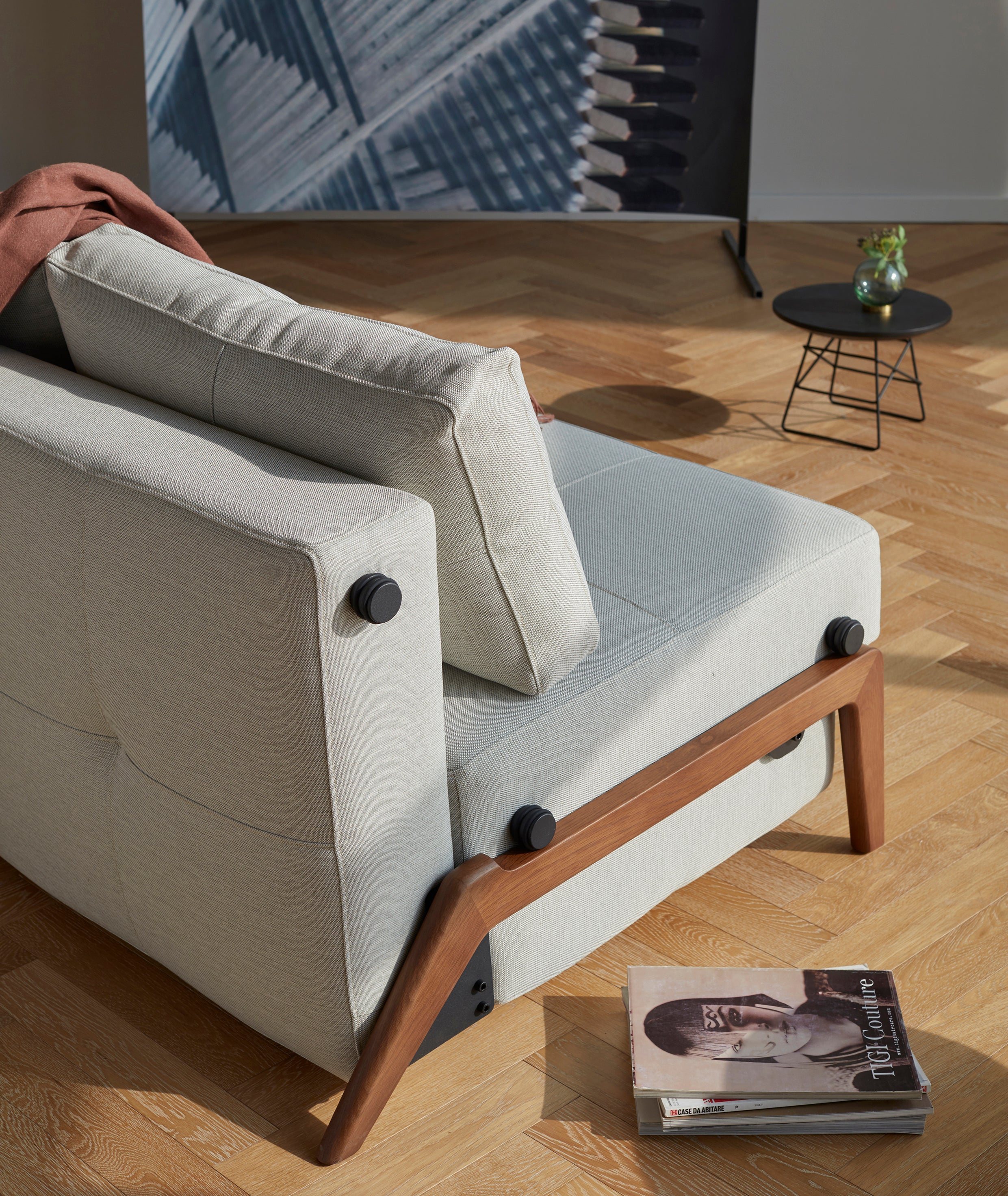 Cubed Deluxe Armless Sleeper Sofa - More Colors Innovation Living - BEAM // Design Store