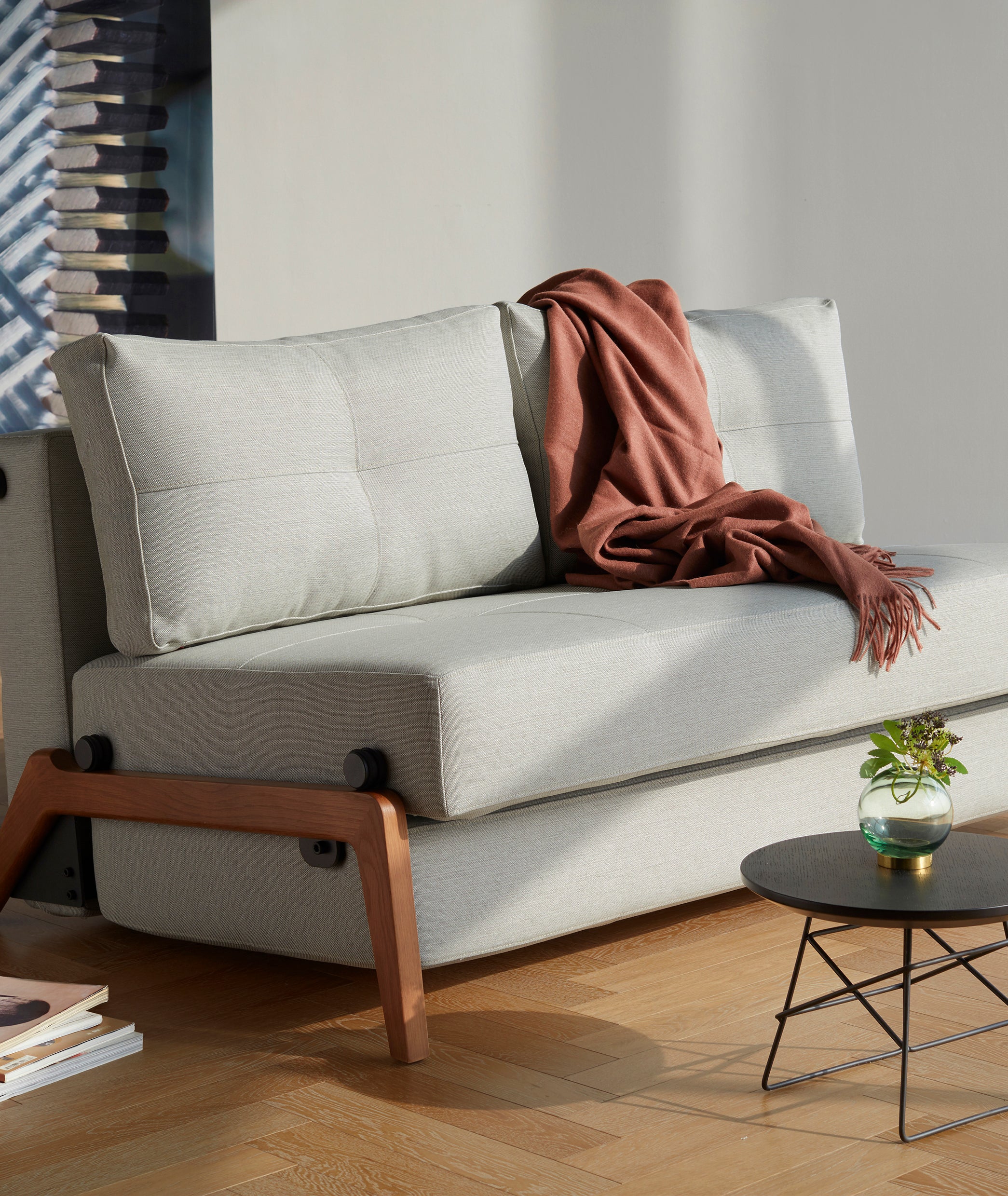 Cubed Deluxe Armless Sleeper Sofa - More Colors Innovation Living - BEAM // Design Store