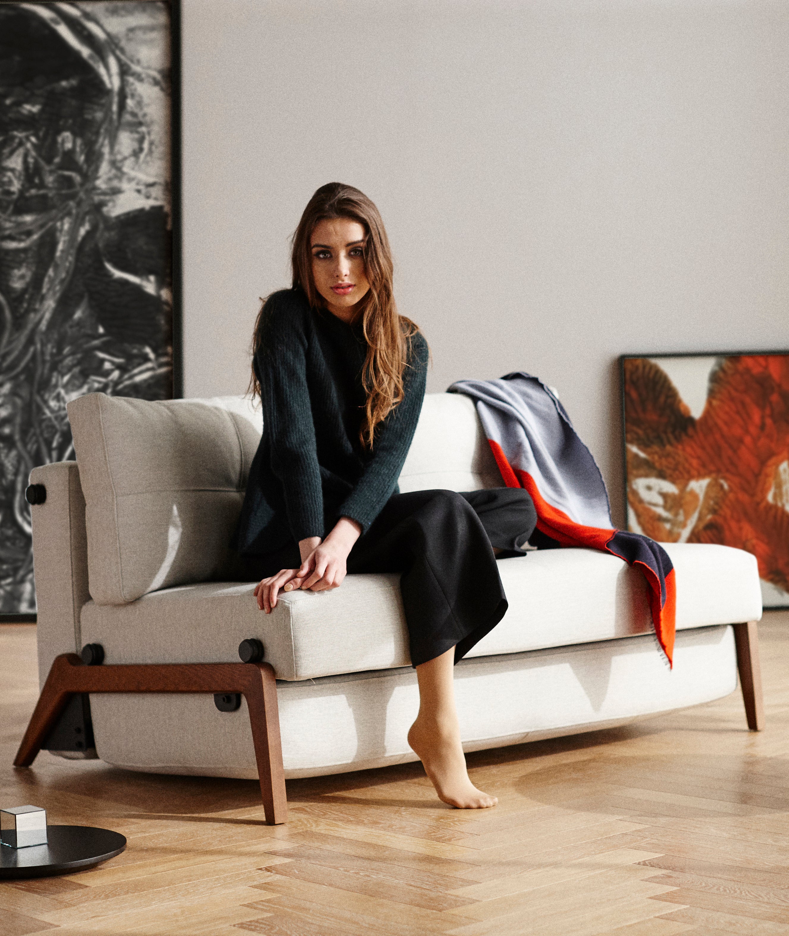 Cubed Deluxe Armless Sleeper Sofa - More Colors Innovation Living - BEAM // Design Store