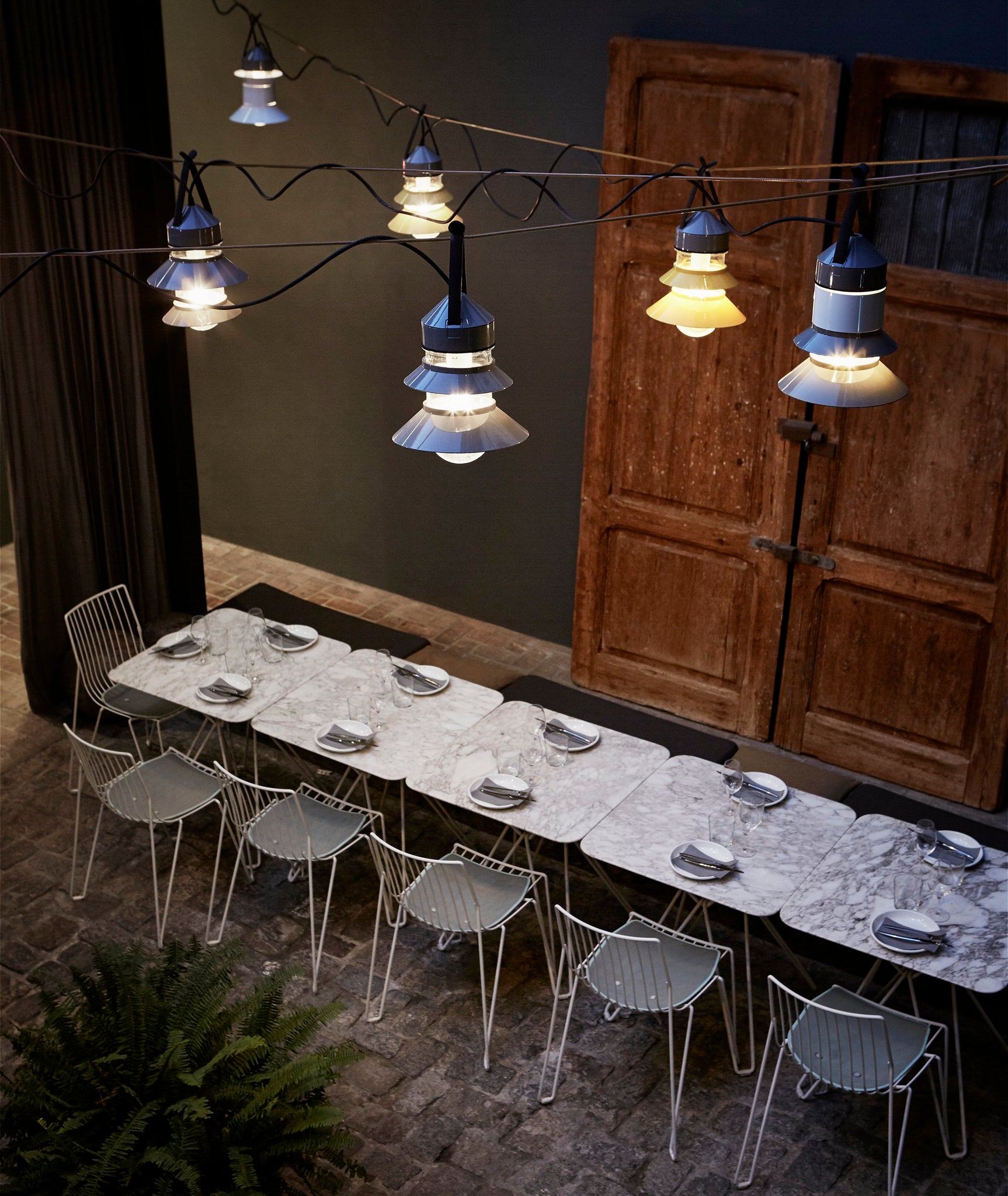 Santorini Outdoor Pendant Lamp - 3 Colors Marset - BEAM // Design Store