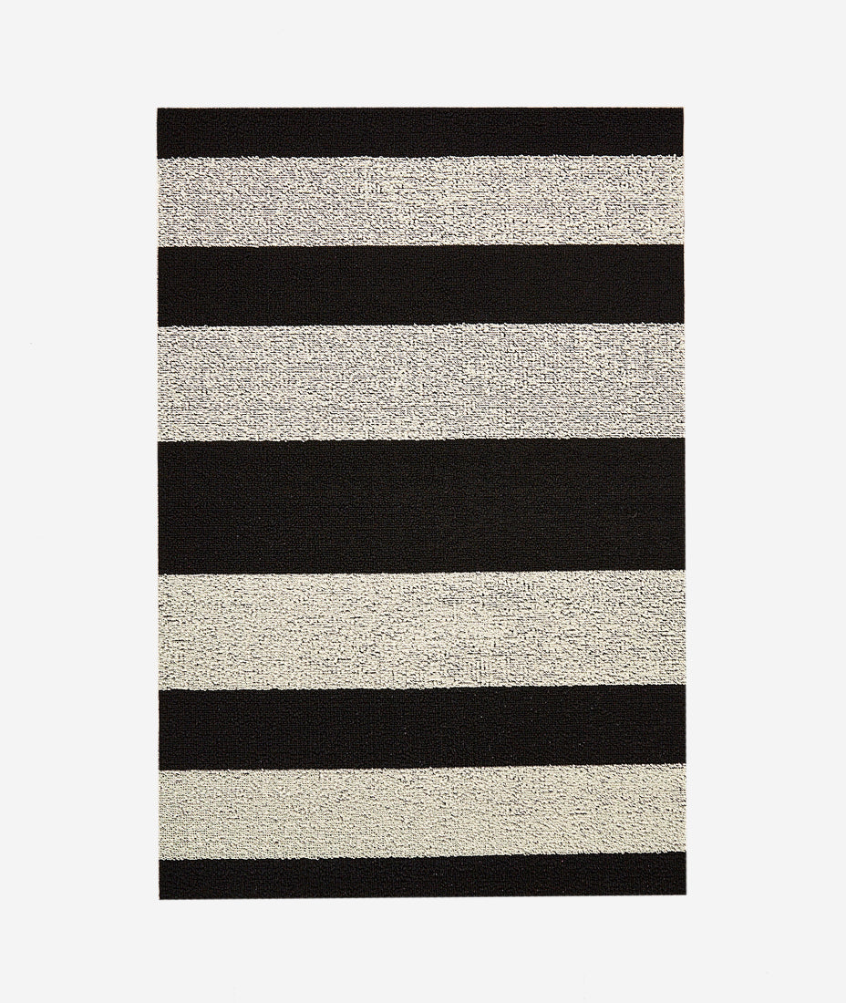 Bold Stripe Shag Floormat - More Options