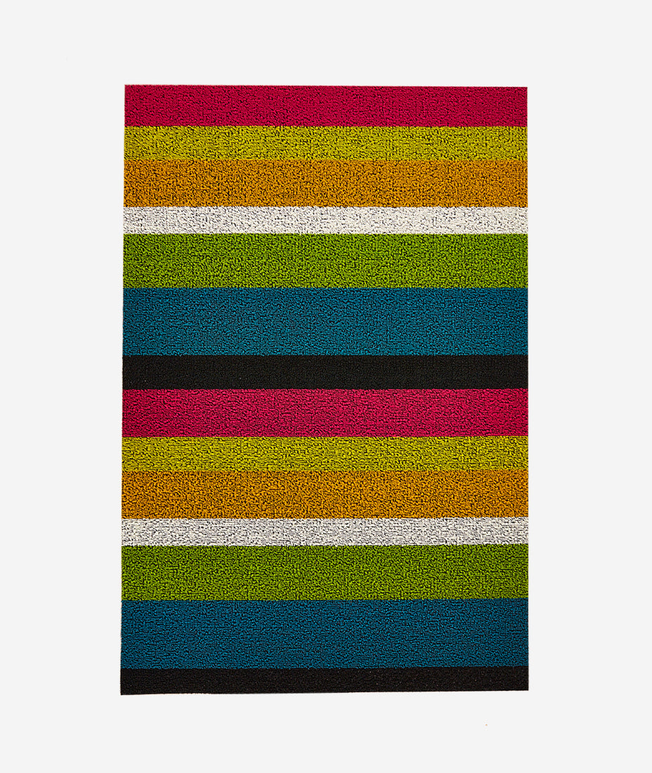 Bold Stripe Shag Mat - More Options