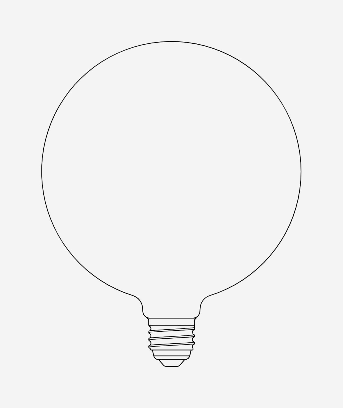 Sphere Bulb - More Options