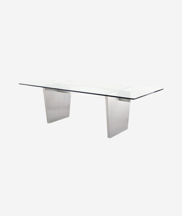 Aiden Dining Table Glass - 3 Colors Nuevo - BEAM // Design Store