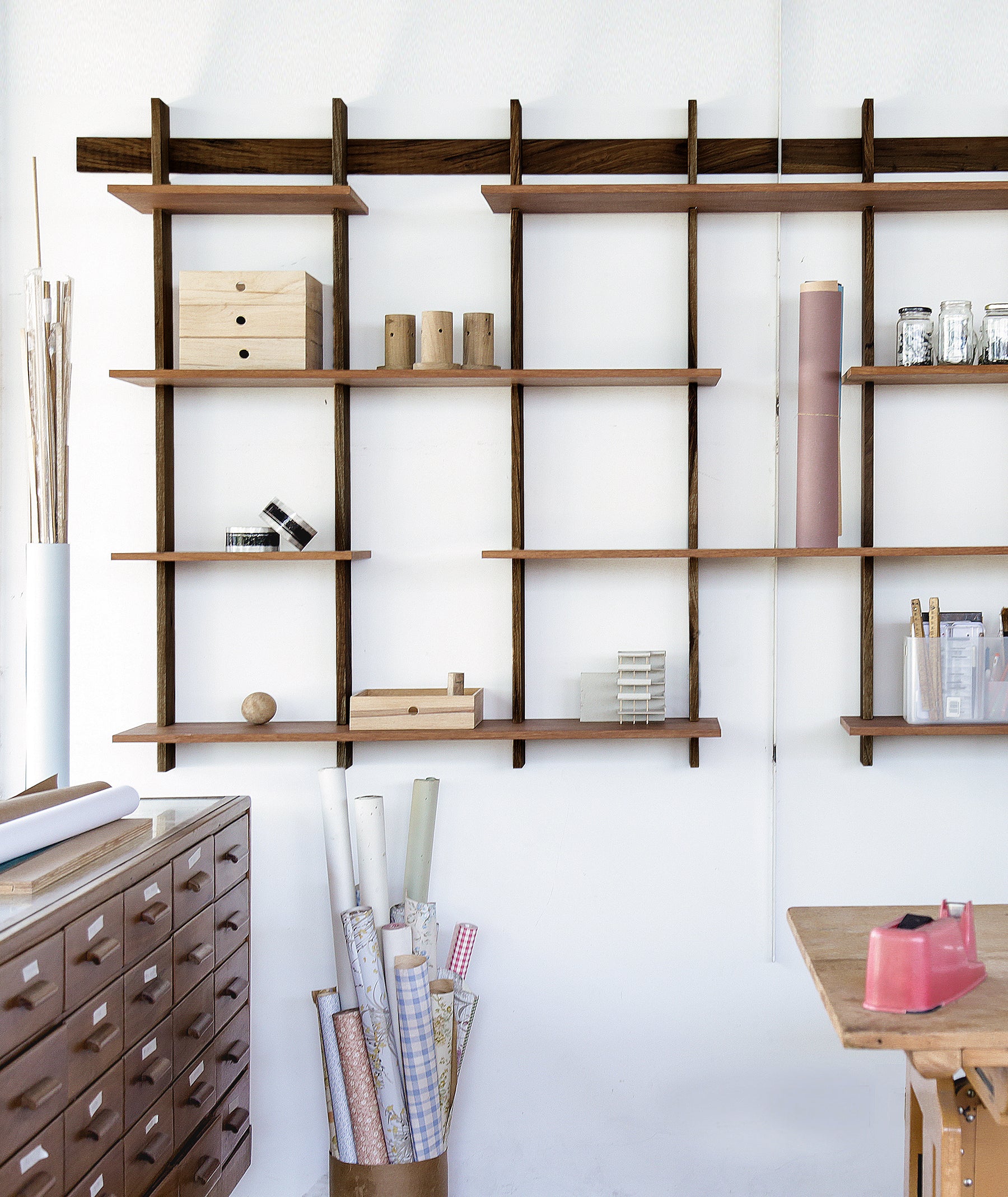 Sticotti Bookshelf Kit Bundle 1 Alejandro Sticotti for Sudacas - BEAM // Design Store