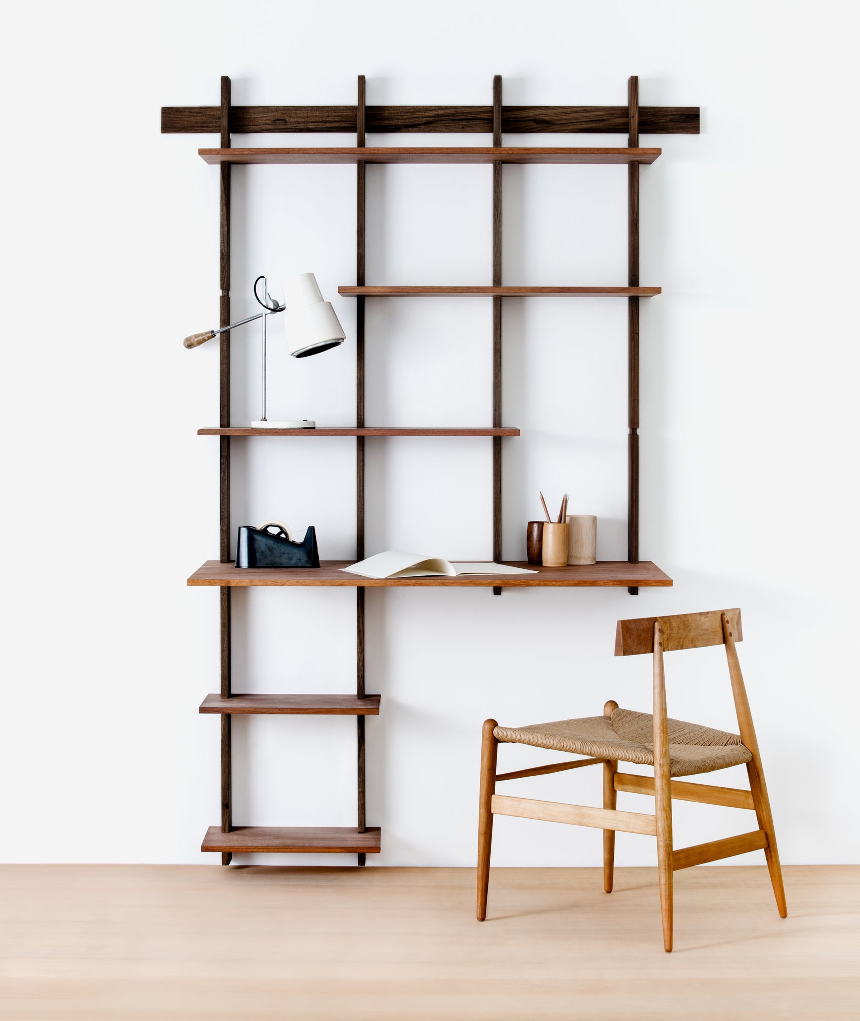 Sticotti Bookshelf + Desk Kit G - BEAM