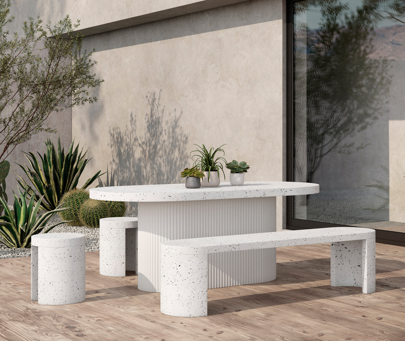 Lyon Outdoor Bench