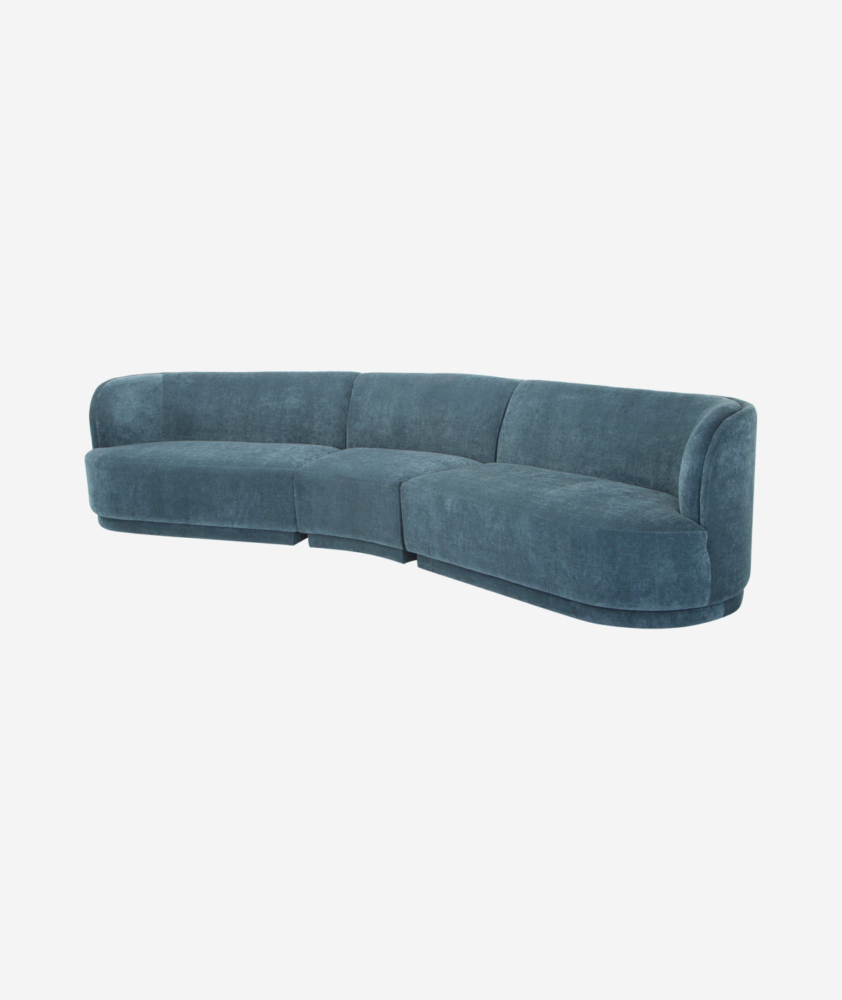 Yoon Compass Sectional - Nightshade Blue