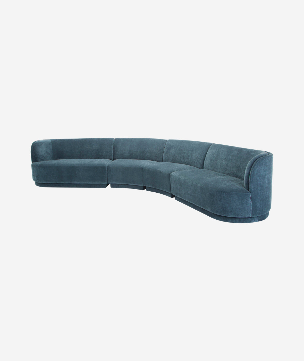 Yoon Eclipse Sectional - Nightshade Blue