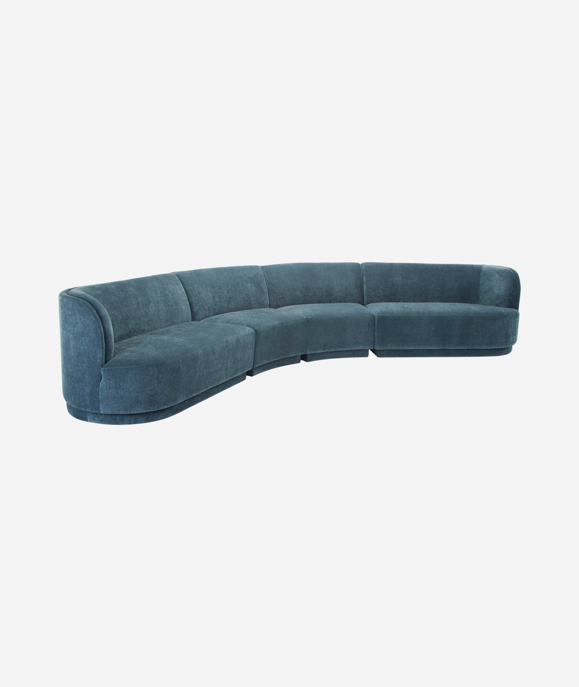 Yoon Eclipse Sectional - Nightshade Blue