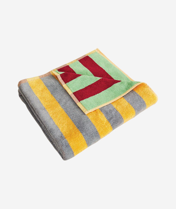 Jade Stripe Bath Towel