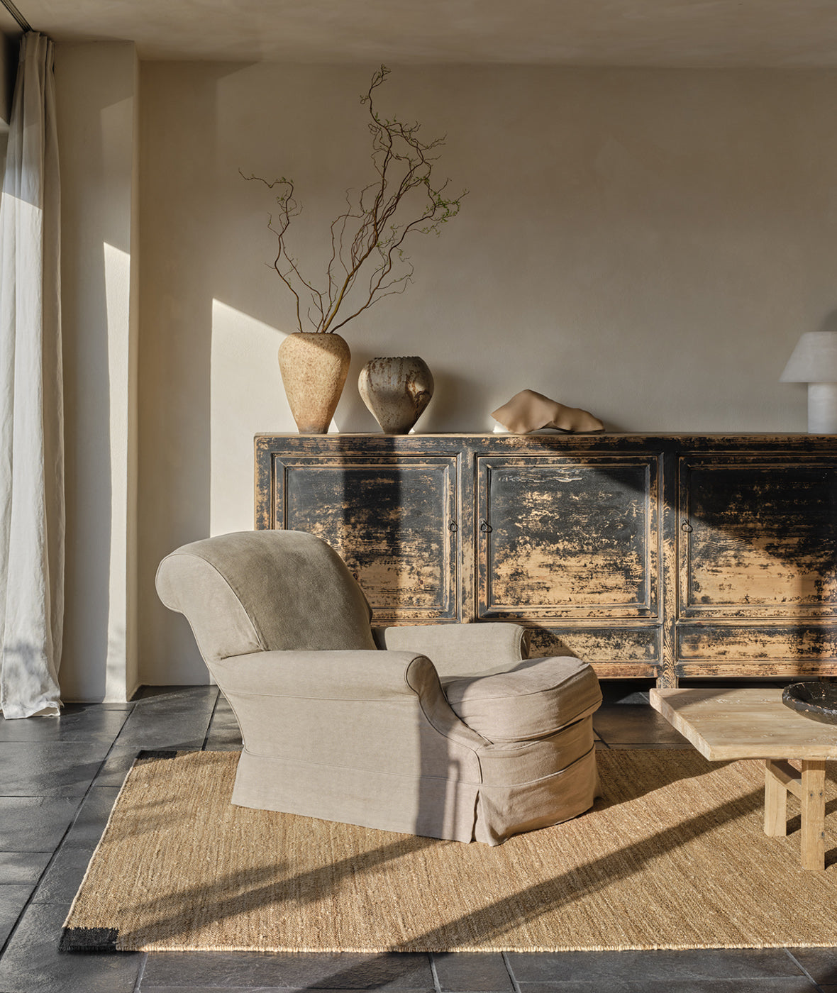 Jute Corner Rug - More Options
