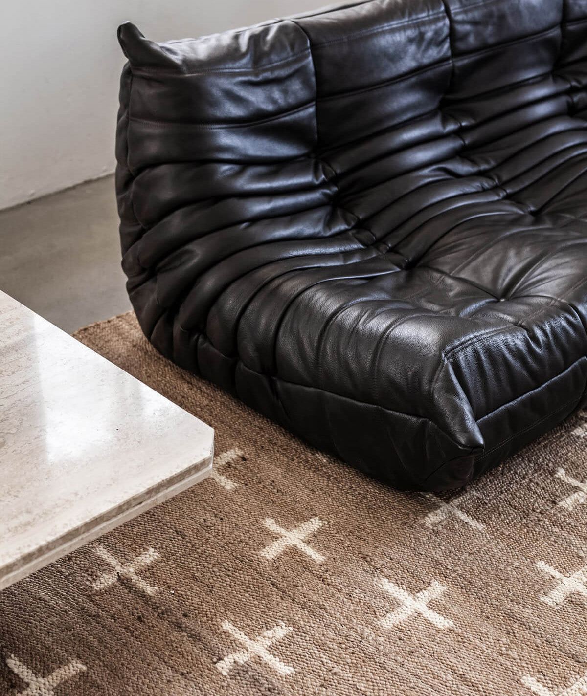 Jute Cross Rug - More Options