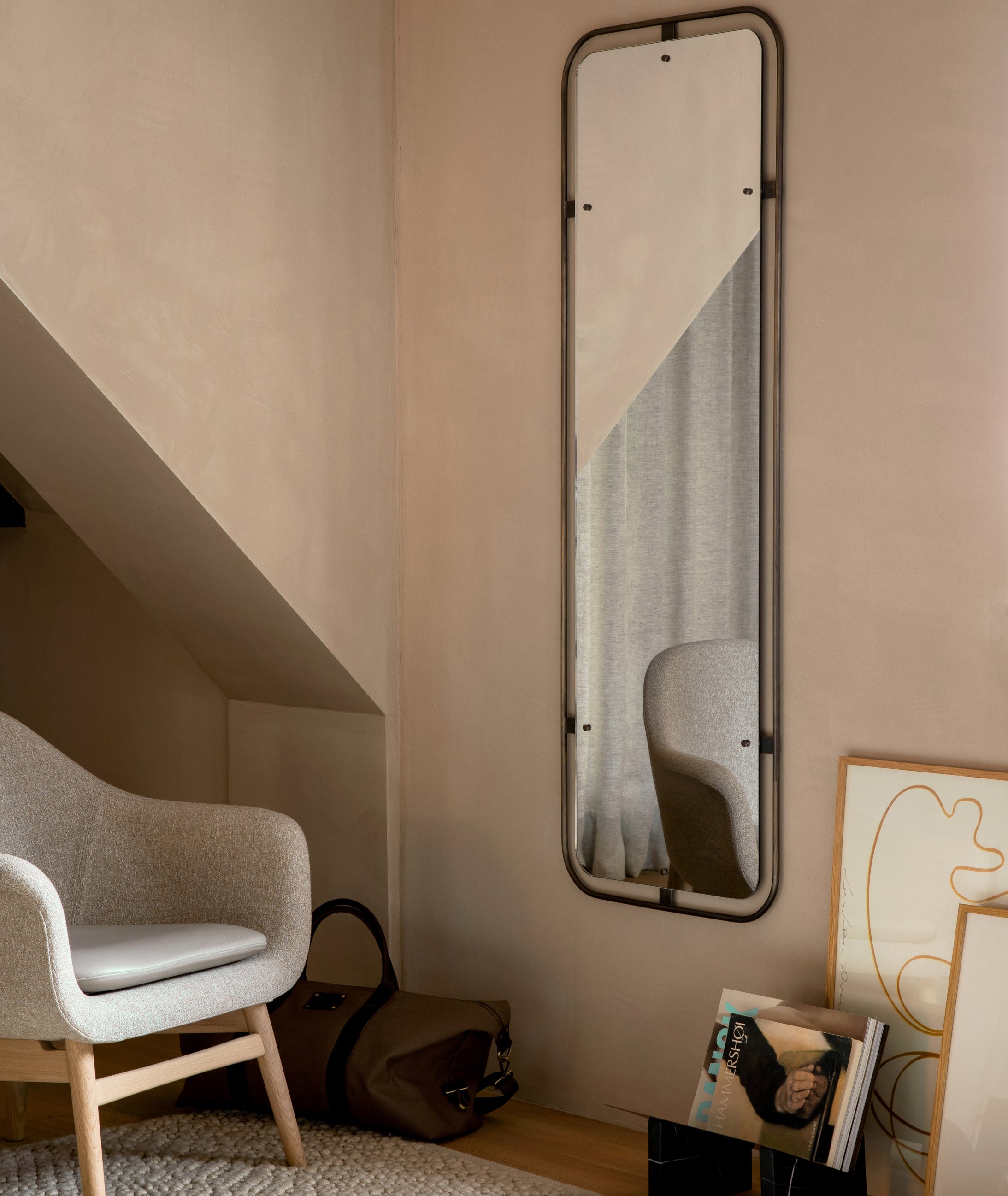 Nimbus Rectangle Mirror - 2 Colors Menu - BEAM // Design Store