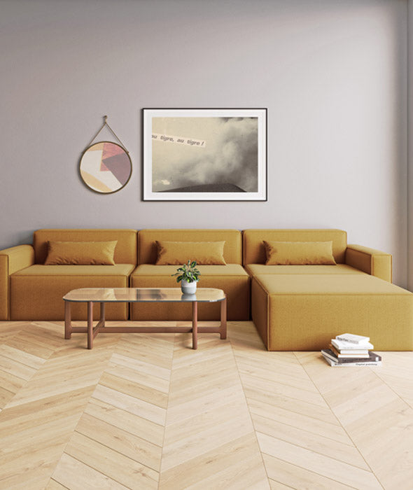 Mix Modular 4-PC Sectional Sofa - More Options - BEAM