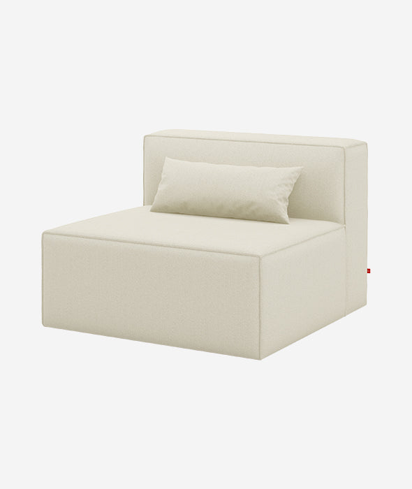 Mix Modular Armless Chair - More Options - BEAM