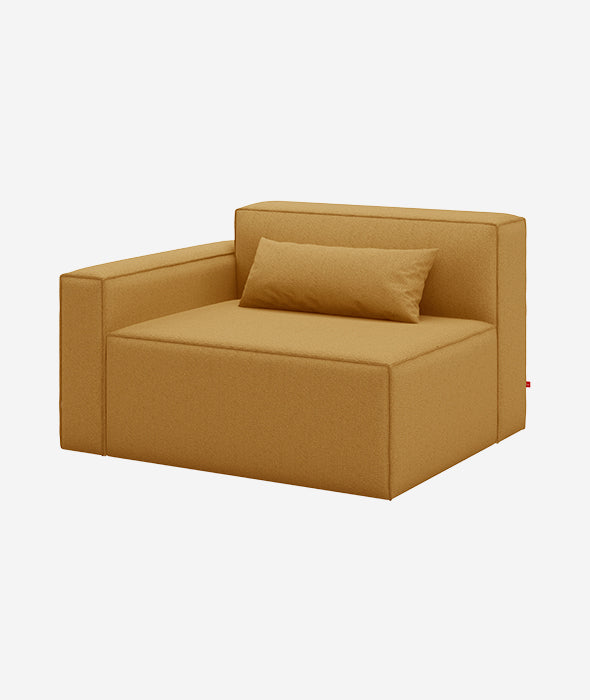 Mix Modular Left Armchair - More Options - BEAM