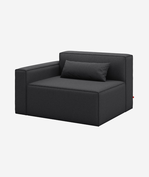 Mix Modular Left Armchair - More Options - BEAM