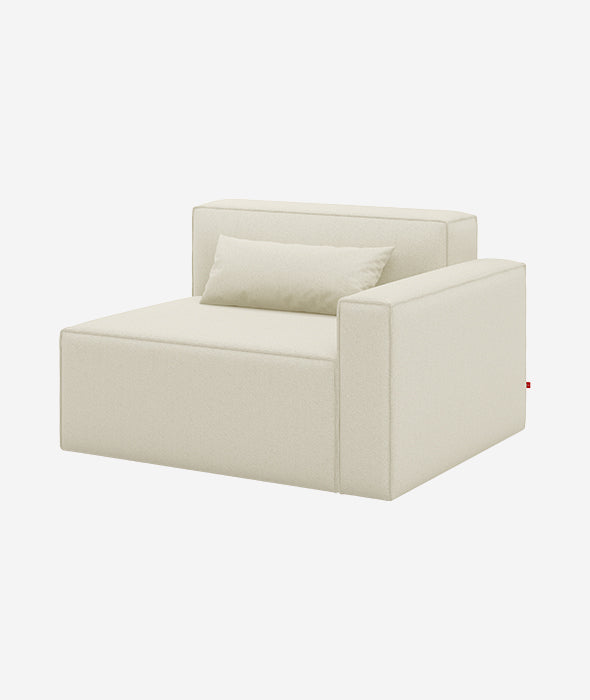 Mix Modular Right Armchair - More Options - BEAM