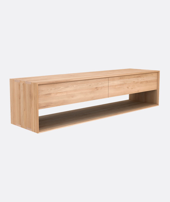 Nordic TV Cupboard Large Ethnicraft - BEAM // Design Store