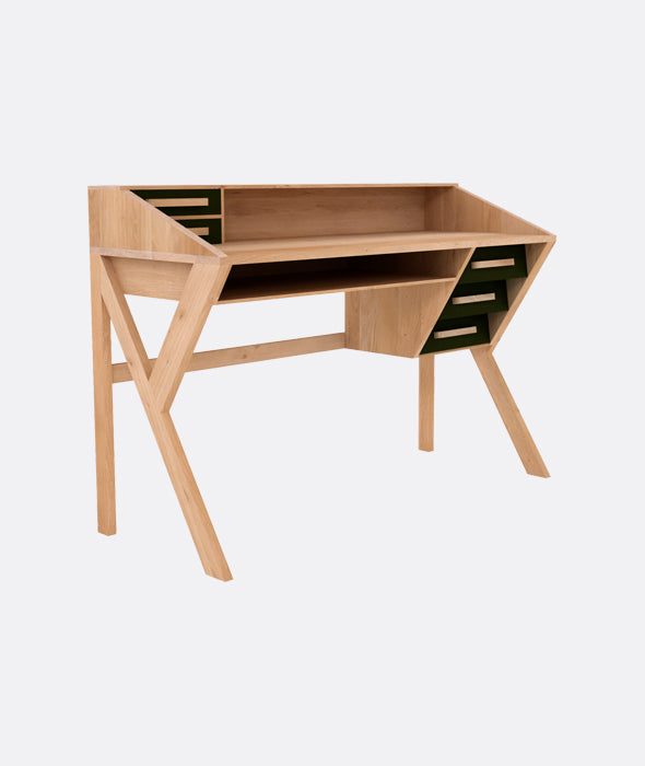 Origami Desk - 2 Colors Ethnicraft - BEAM // Design Store