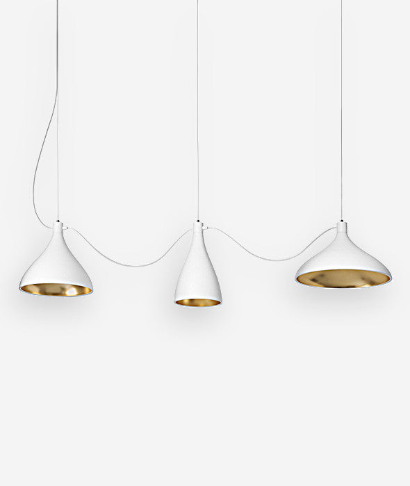 Swell String Pendant Lamp Set/3 - 3 Colors - BEAM