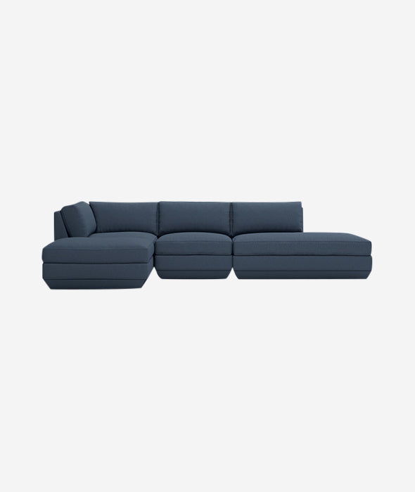 Podium Modular 4-PC Lounge Sectional B - More Options