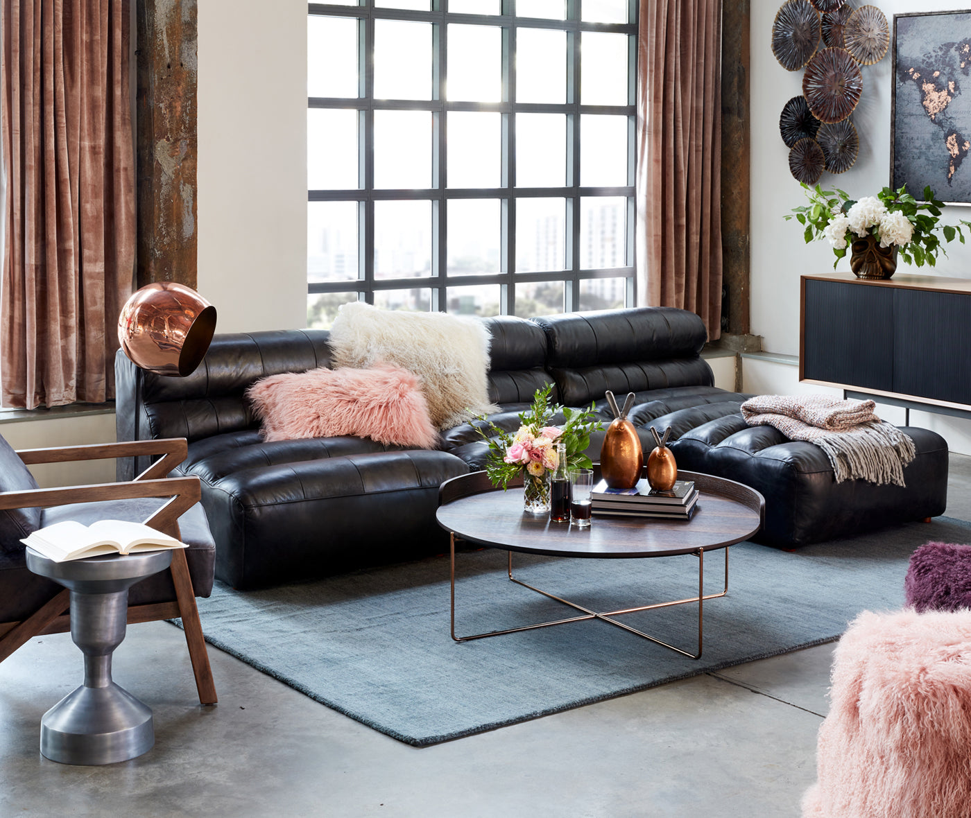 Ramsay Leather Sectional - More Options