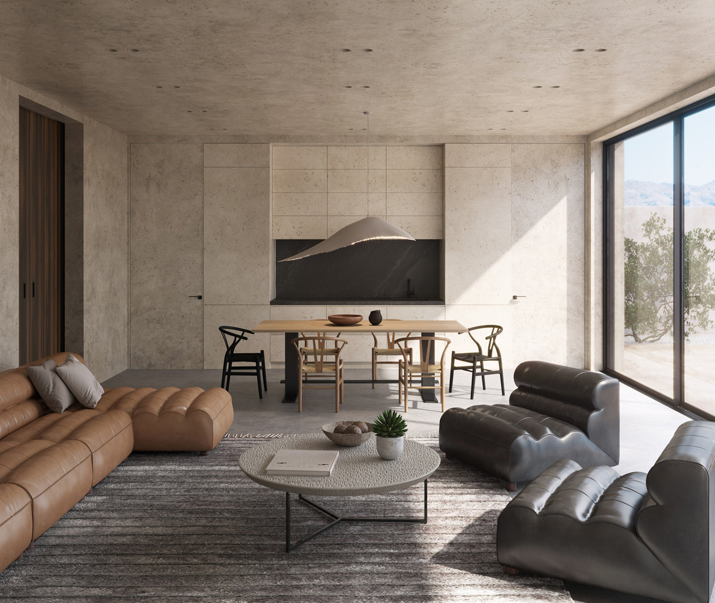 Ramsay Leather Slipper Chair - More Options