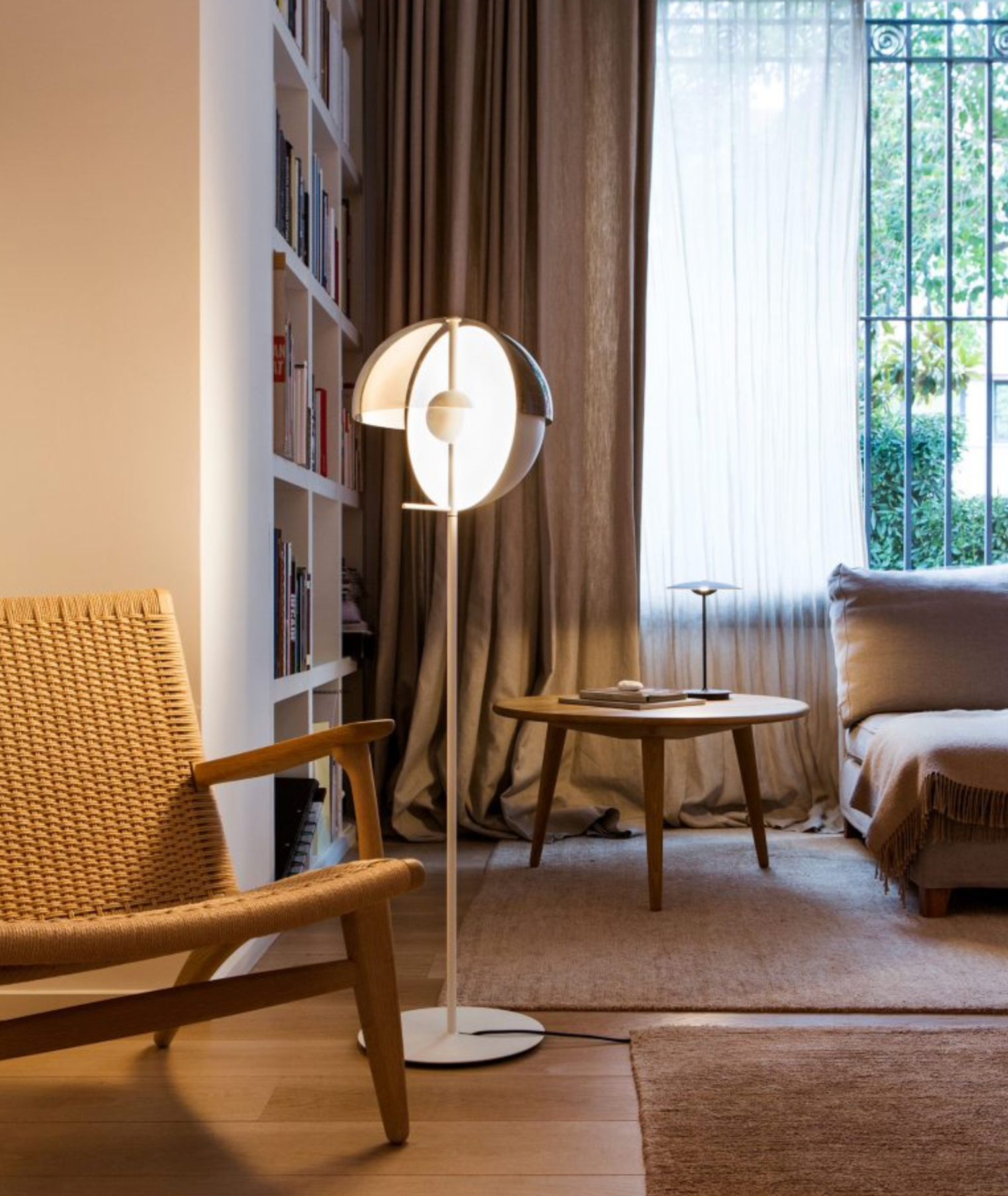 Theia Floor Lamp - 2 Colors Marset - BEAM // Design Store