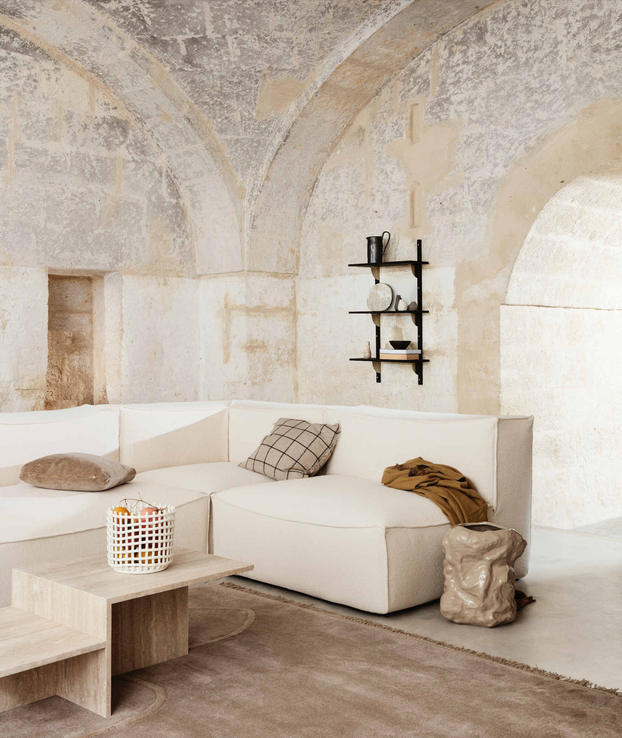 Ceramic Basket - 2 Colors Ferm Living - BEAM // Design Store