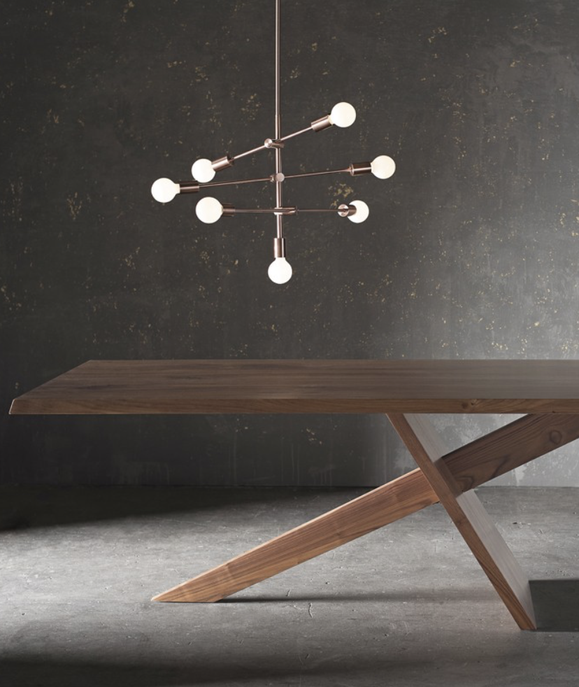Samurai Dining Table Wood - 2 Sizes Nuevo - BEAM // Design Store
