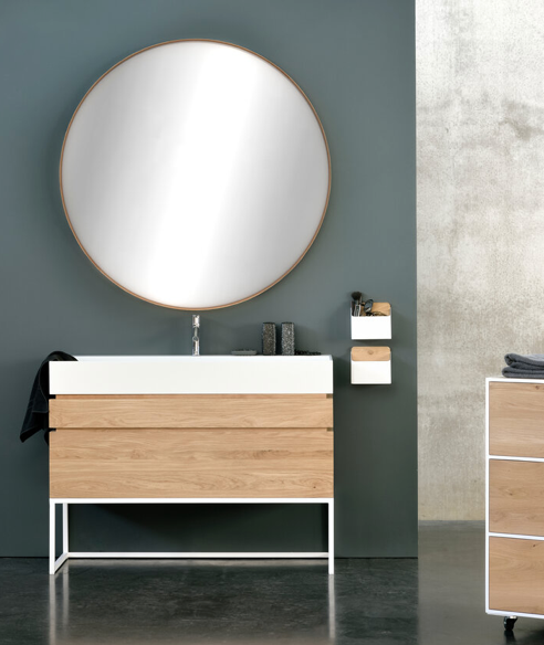 Oak Layers Wall Mirror - 2 Sizes Ethnicraft - BEAM // Design Store