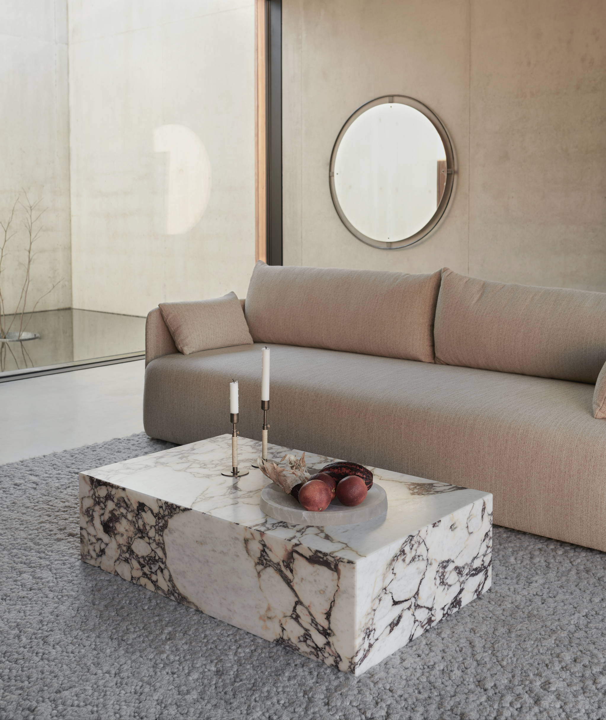 Nimbus Mirror - 2 Colors Menu - BEAM // Design Store