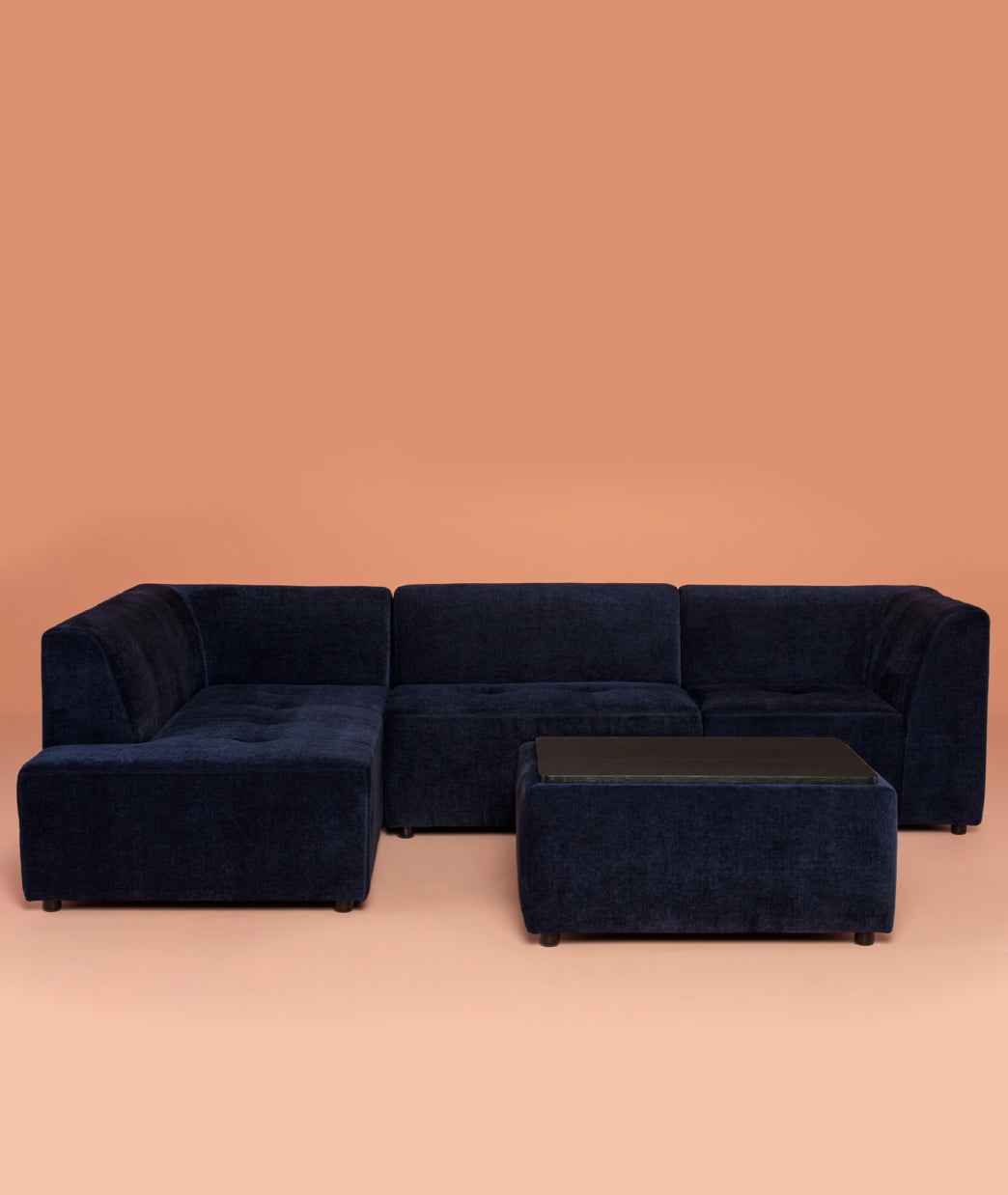Parla Modular 2 Seat Armless Chair - 3 Colors Nuevo - BEAM // Design Store
