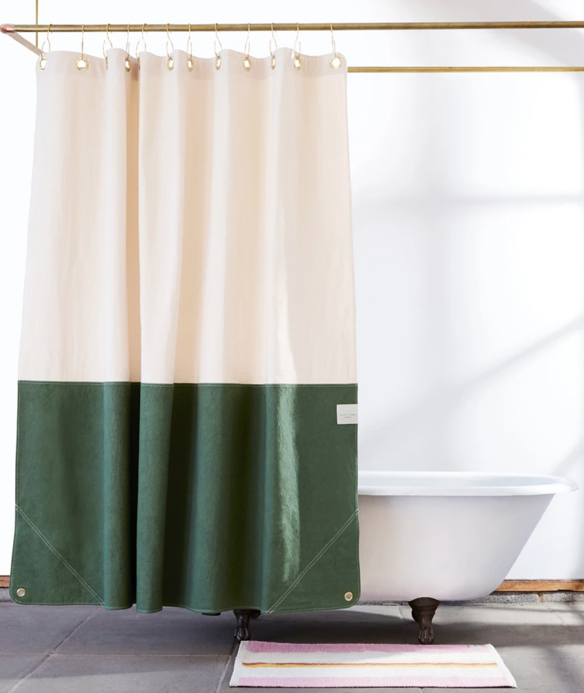 Orient Shower Curtain - 15 Colors Quiet Town - BEAM // Design Store