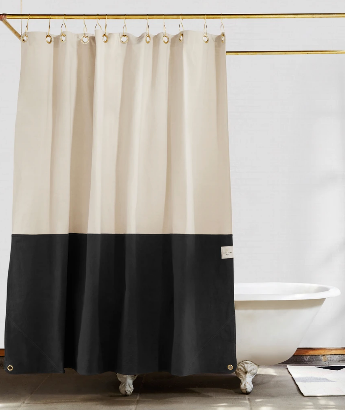 Orient Shower Curtain - 15 Colors Quiet Town - BEAM // Design Store