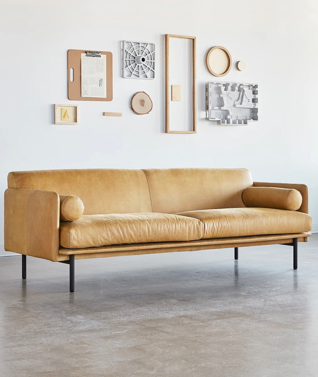 Foundry Leather Sofa - More Options